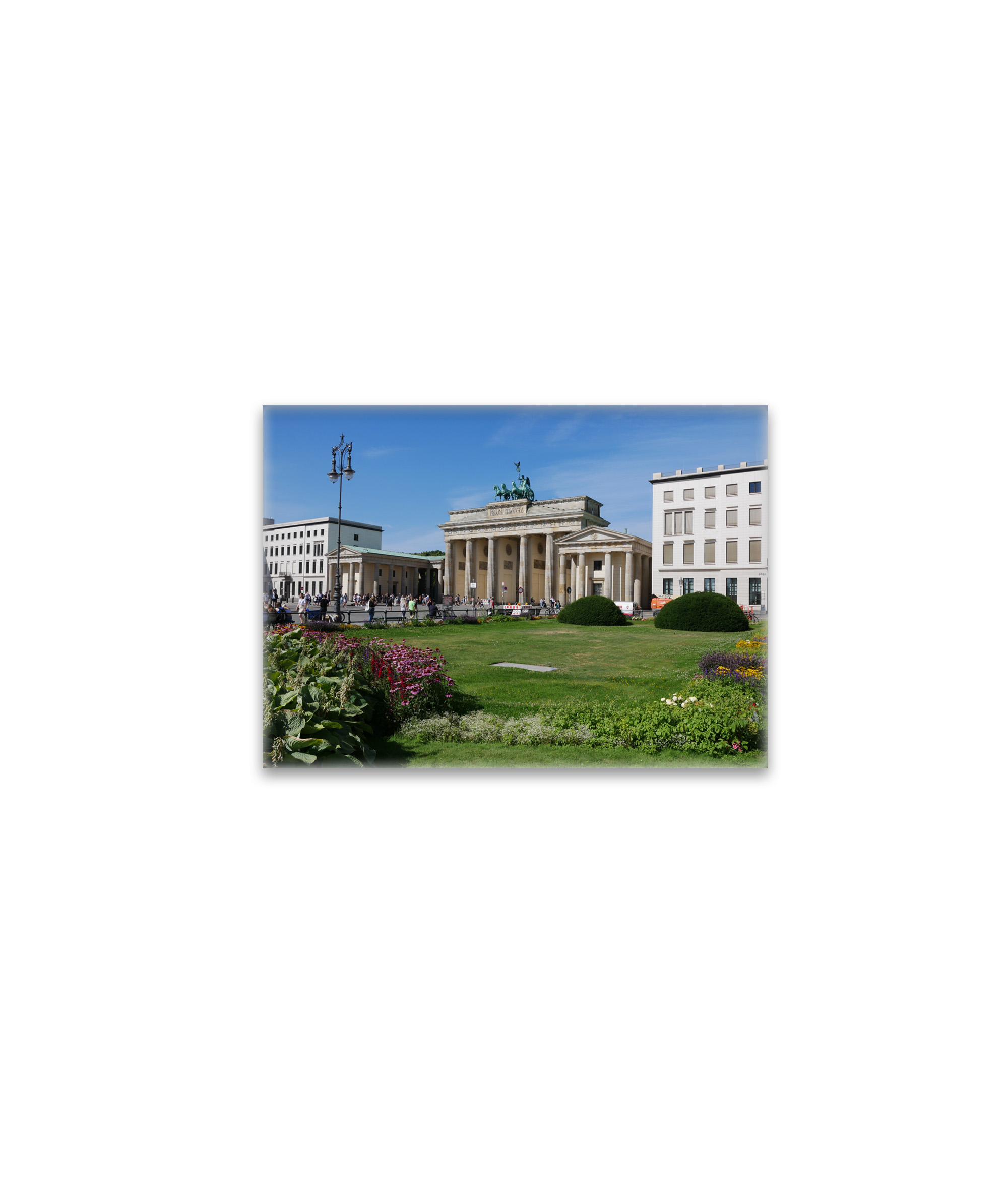 raxxa Glas-Magnet: Berlin Brandenburger Tor Pariser Platz