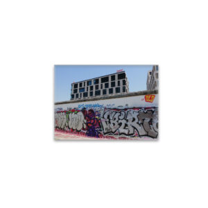 raxxa Glas-Magnet: Berliner Mauer East Side Graffiti Haus