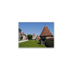 raxxa Glas-Magnet: Burg Burghausen