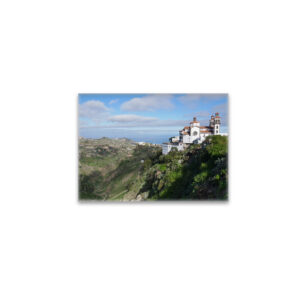 raxxa Glas-Magnet: Gran Canaria die Kirche von Moya