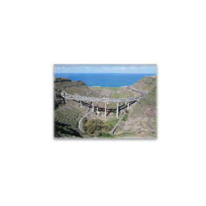 raxxa Glas-Magnet: Gran Canaria Autobahnbrücke