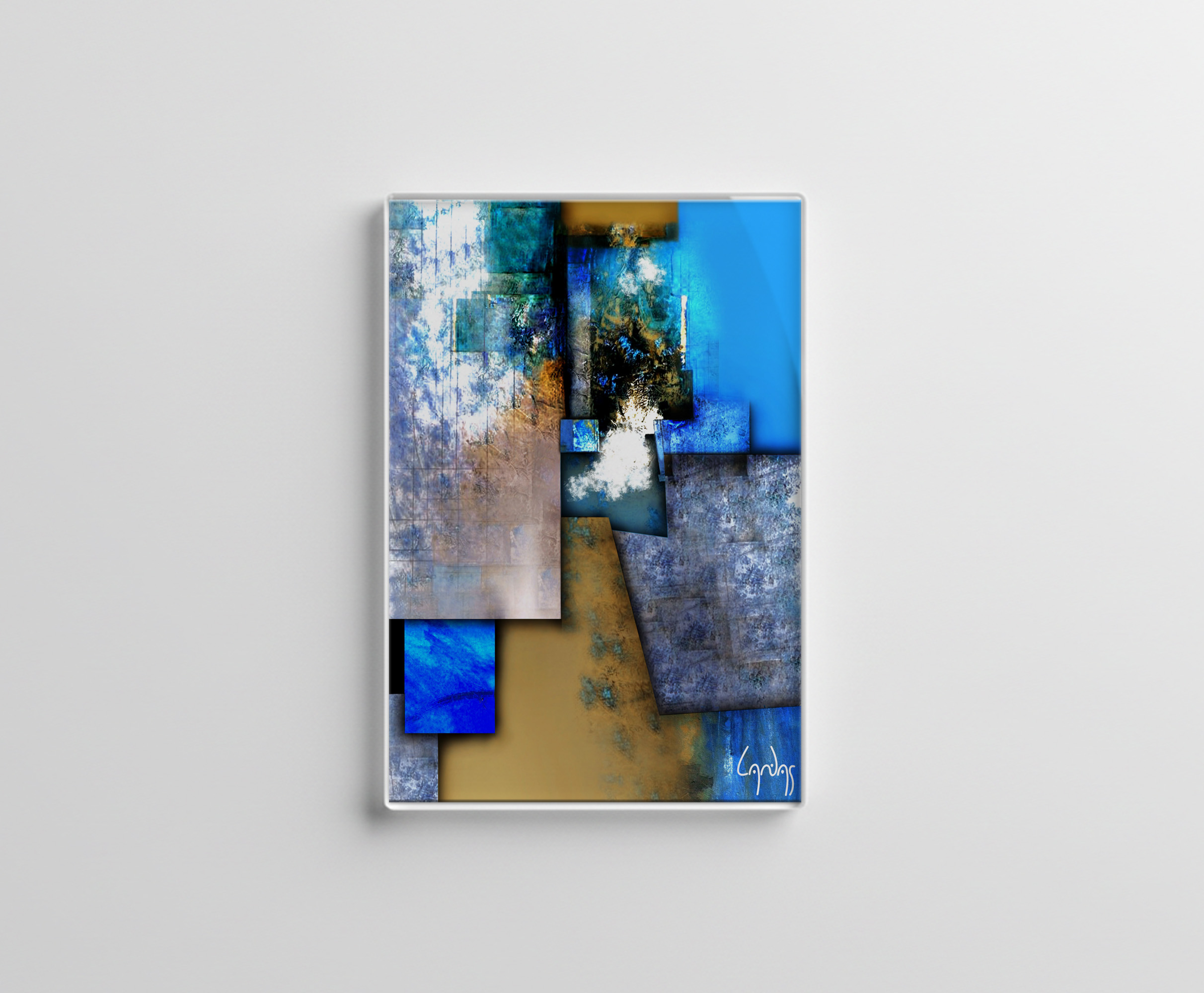 raxxa Glas-Magnet: Meeting of latitudes