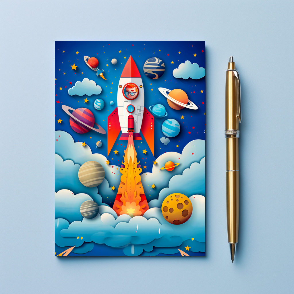 raxxa Postkarte: Future Astronaut Dream for Kids