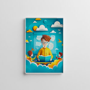 raxxa Glas-Magnet: Future Teacher Dream for Kids