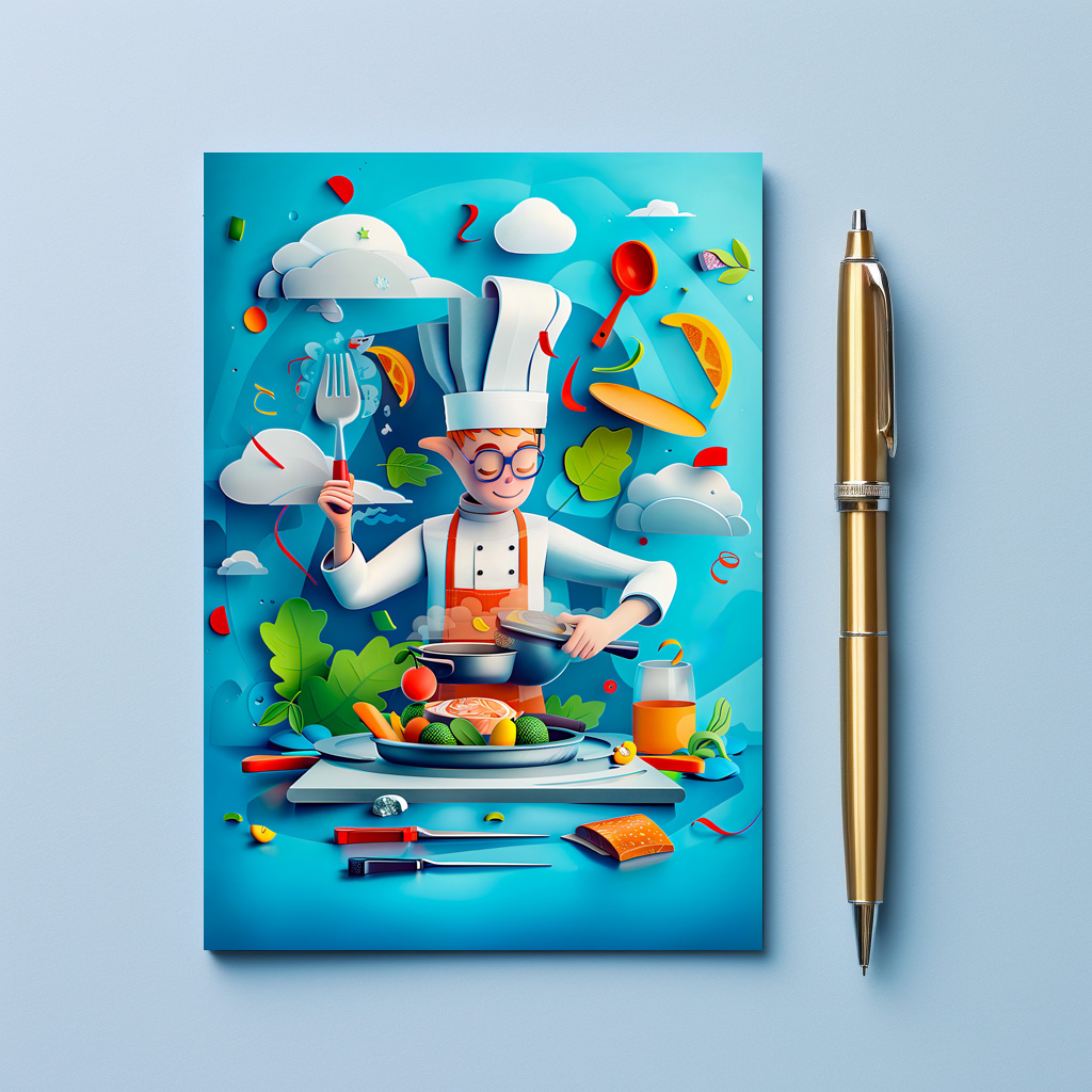 raxxa Postkarte: Future Star Chef Dream for Kids