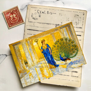 raxxa Postkarte: Hera with Peacock and Scepter in Grand Temple Hall