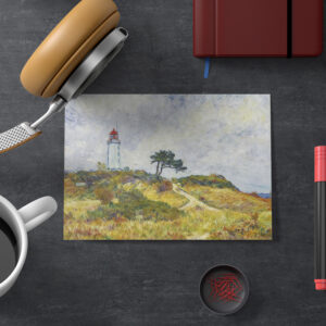 raxxa Postkarte: Impressionist Coastline on Hiddensee Island at Sunset
