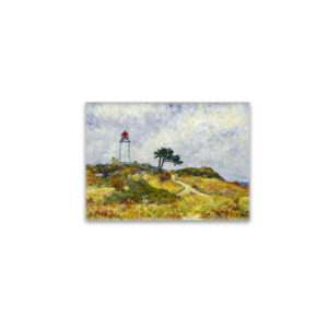 raxxa Glas-Magnet: Impressionist Coastline on Hiddensee Island at Sunset