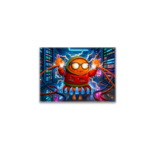 raxxa Glas-Magnet: Tech Crab Facing Short Circuit In Serverroom