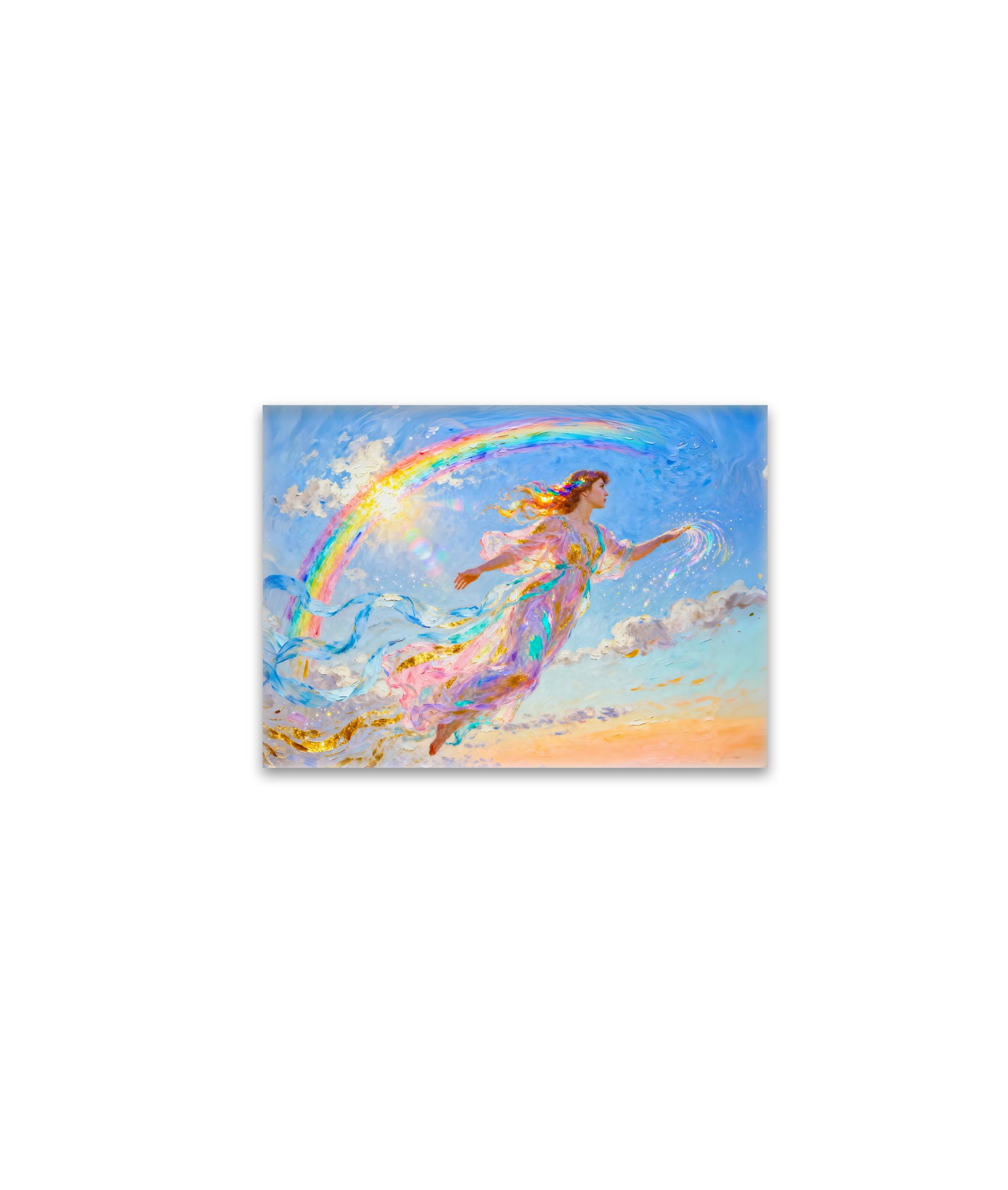 raxxa Glas-Magnet: Iris Goddess of the Rainbow from Greek Mythology