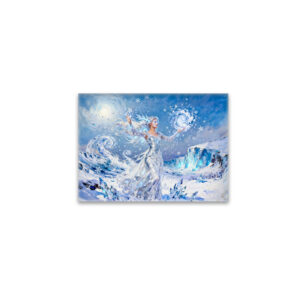 raxxa Glas-Magnet: Chione Goddess of Snow and Ice