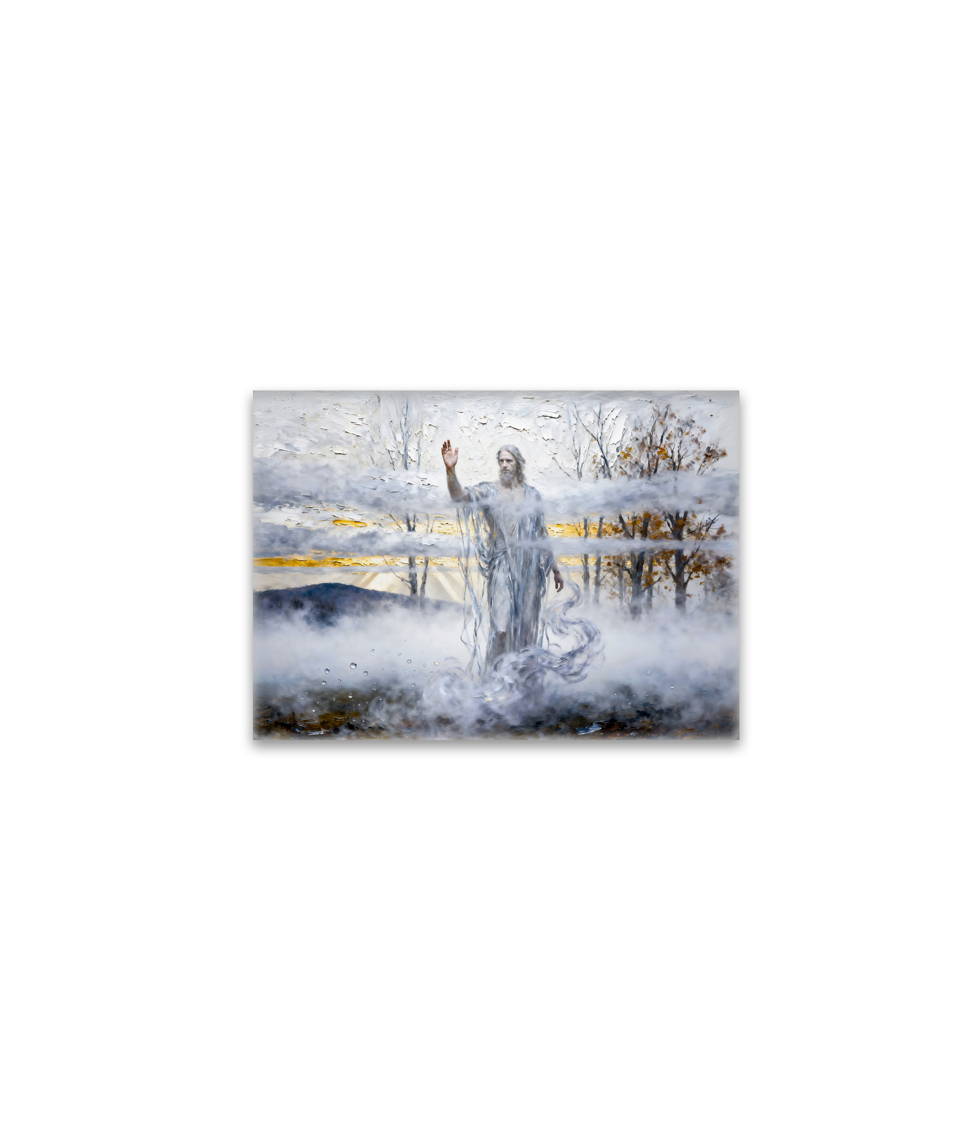 raxxa Glas-Magnet: Kaikias God of the Northeast Wind and Mist from Greek Mythology