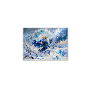 raxxa Glas-Magnet: Boreas God of the North Wind from Greek Mythology