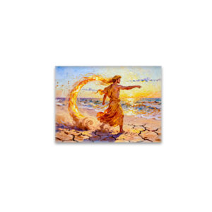 raxxa Glas-Magnet: Notos God of the Southern Wind from Greek Mythology