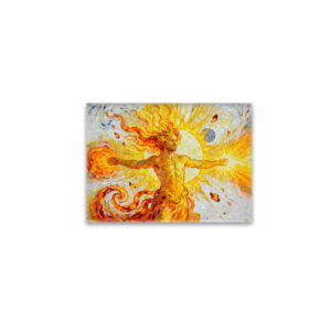 raxxa Glas-Magnet: Helios God of the Sun from Greek Mythology