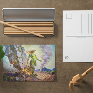 raxxa Postkarte: Gaia Goddess of Earth from Greek Mythology