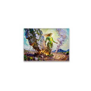 raxxa Glas-Magnet: Gaia Goddess of Earth from Greek Mythology