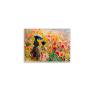 raxxa Glas-Magnet: Impressionist Garden Art Mug Dahlia Garden Path
