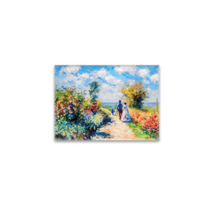 raxxa Glas-Magnet: Impressionist Garden Art Mug Summer Flower Path