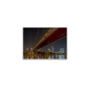 raxxa Glas-Magnet: The red bridge