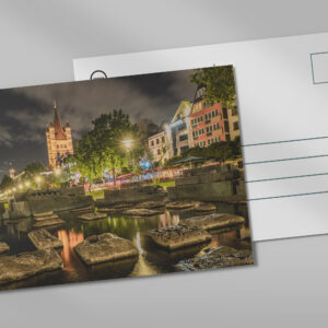 raxxa Postkarte: Köln Rheingarten
