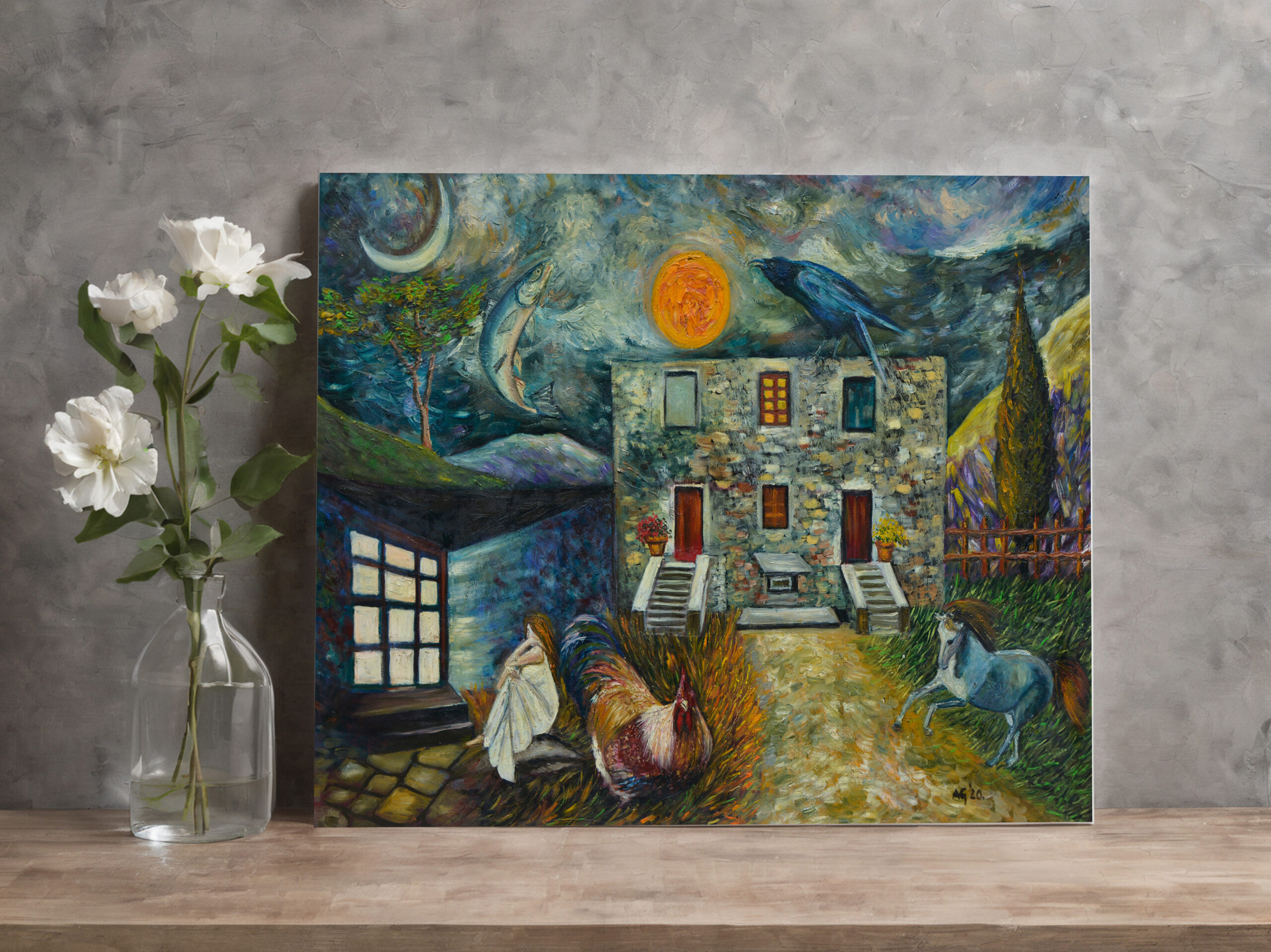 raxxa Canva: The Moon is in the sign of Pisces – Bild 3
