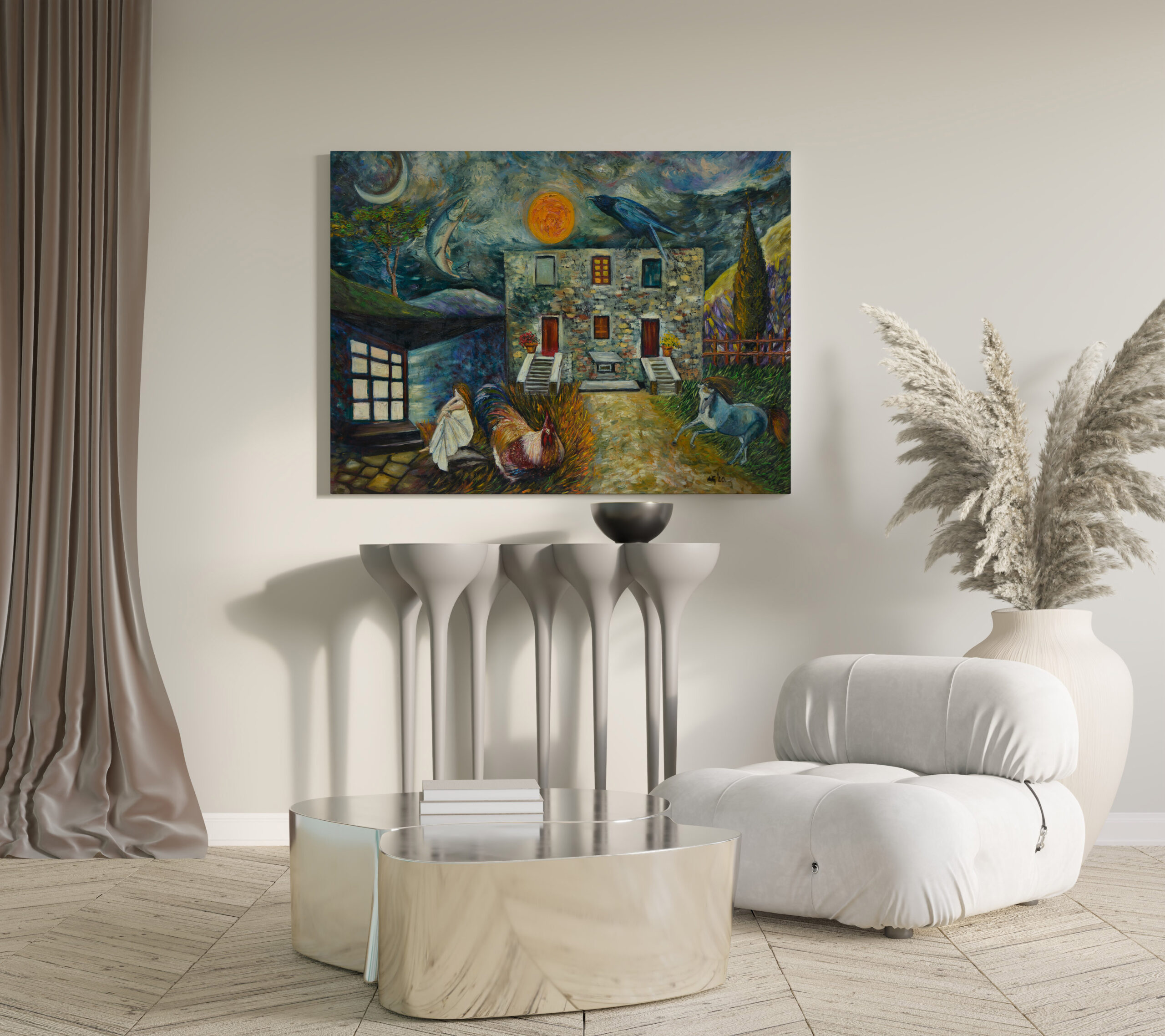 raxxa Canva: The Moon is in the sign of Pisces – Bild 2