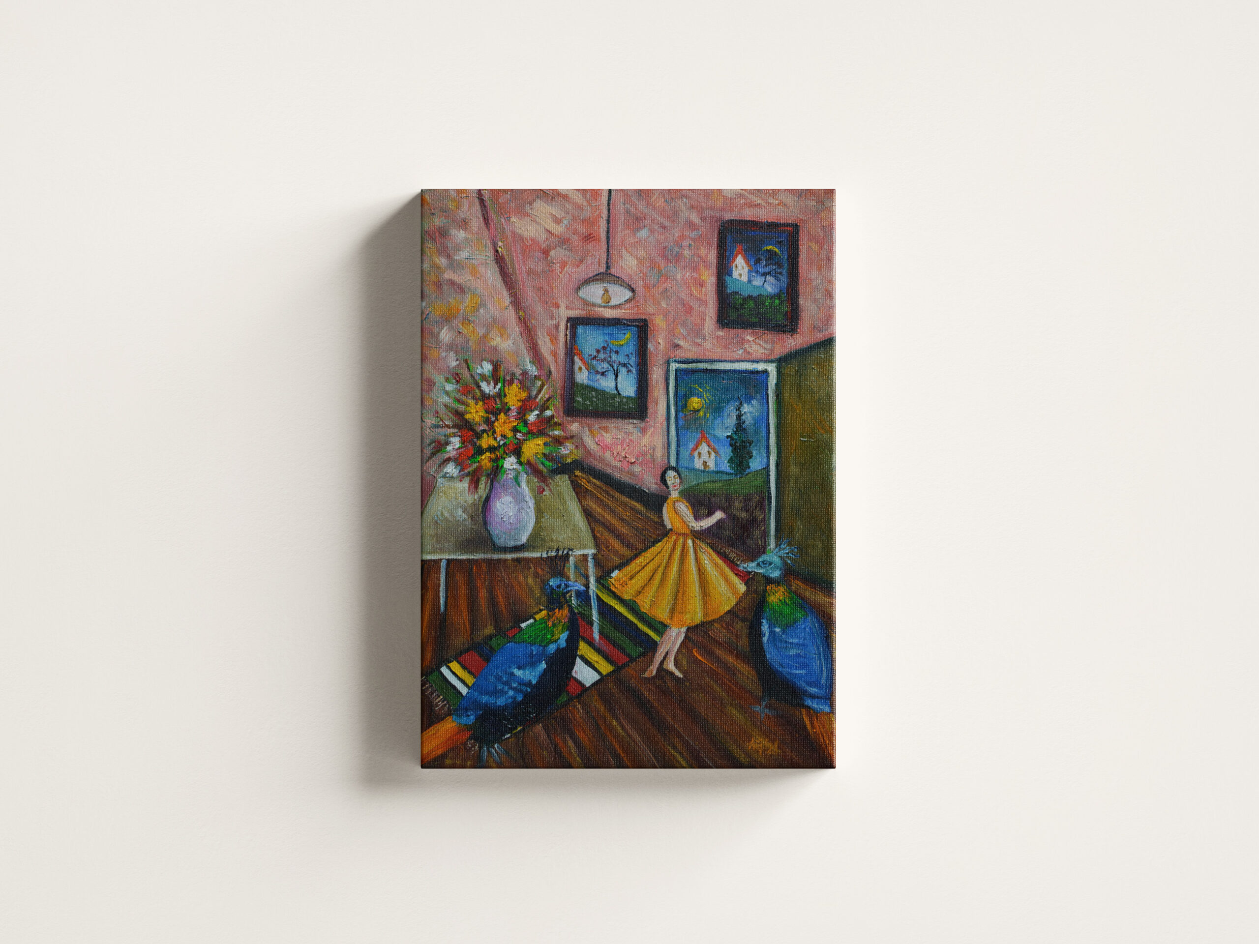 raxxa Canva: The Girl in the Pink Room – Image 3