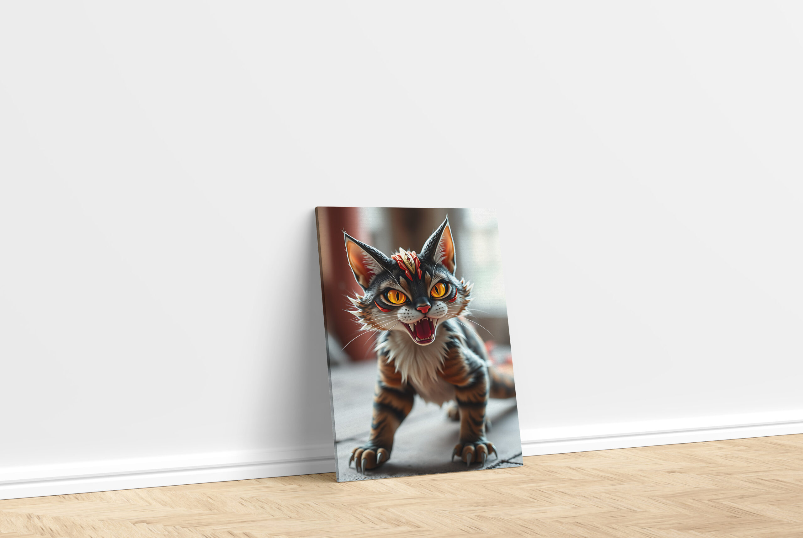 raxxa Canva: Akhekhu the Dragon Cat