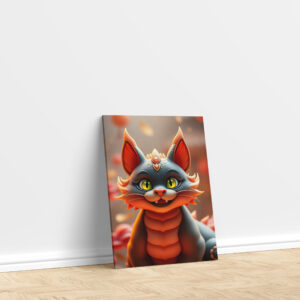 raxxa Canva: Falkor the Dragon Cat
