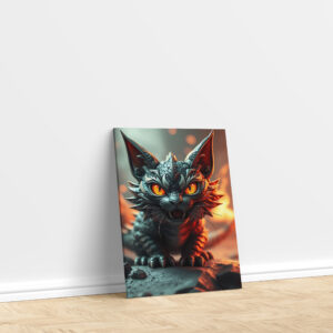 raxxa Canva: Tiamat the Dragon Cat