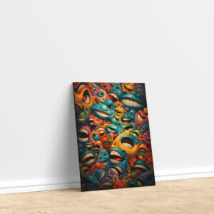 raxxa Canva: Whimsical Koketit 6
