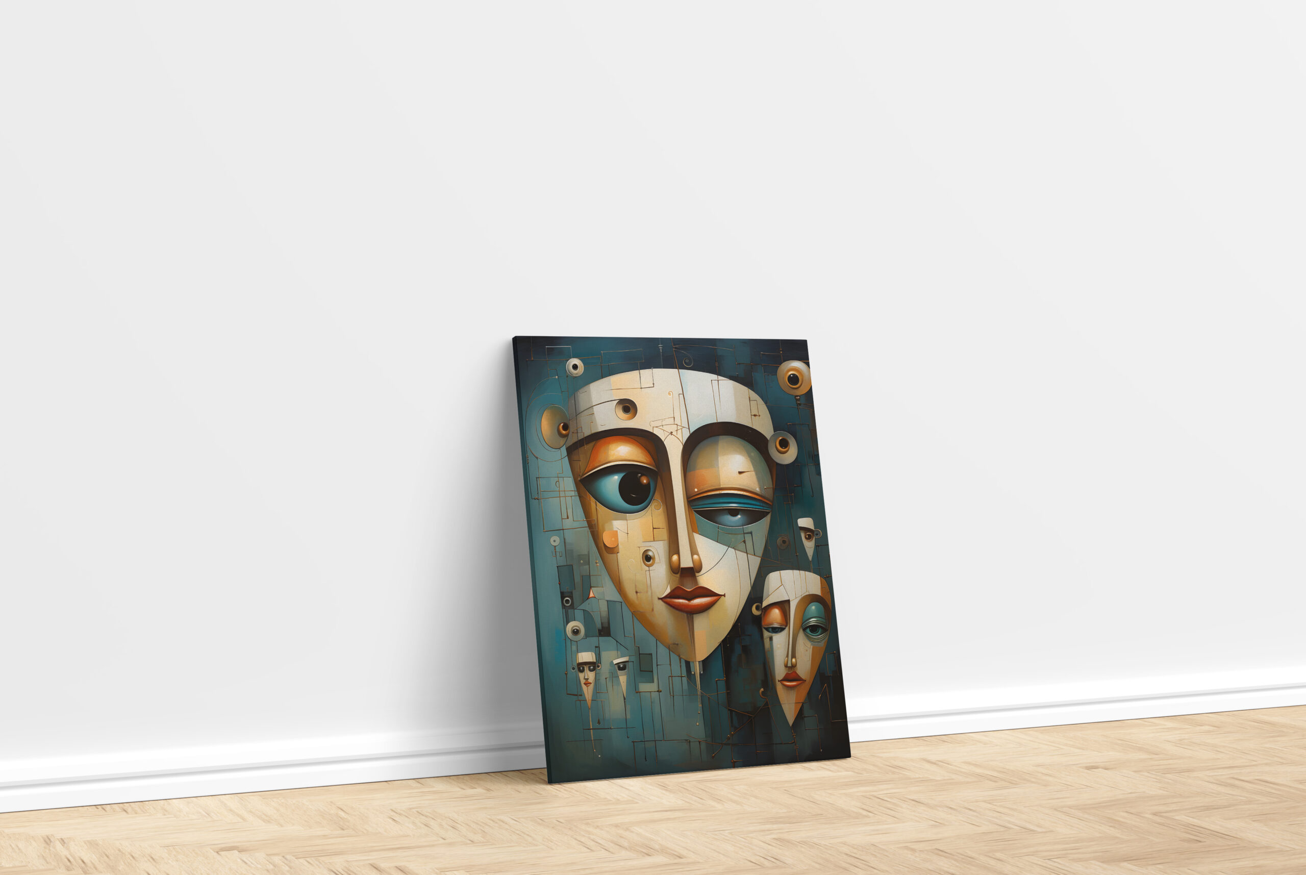 raxxa Canva: Whimsical Alarmed 3