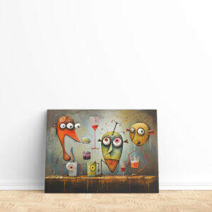 raxxa Canva: Whimsical Drink Drunk 3