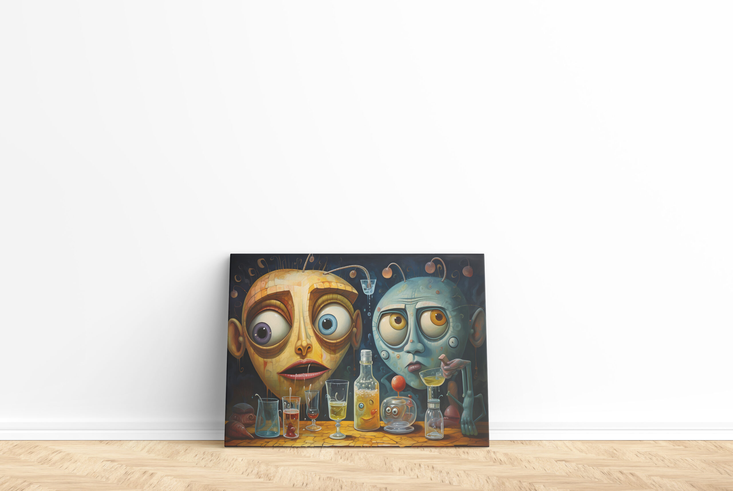 raxxa Canva: Whimsical Drink Drunk 7