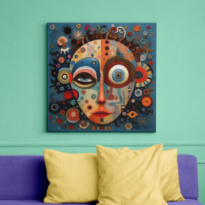 raxxa Canva: Whimsical faces 4