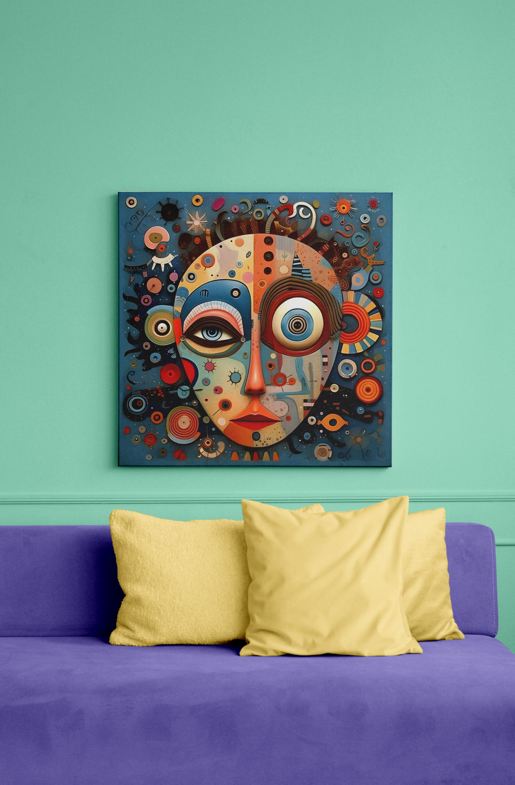 raxxa Canva: Whimsical faces 4
