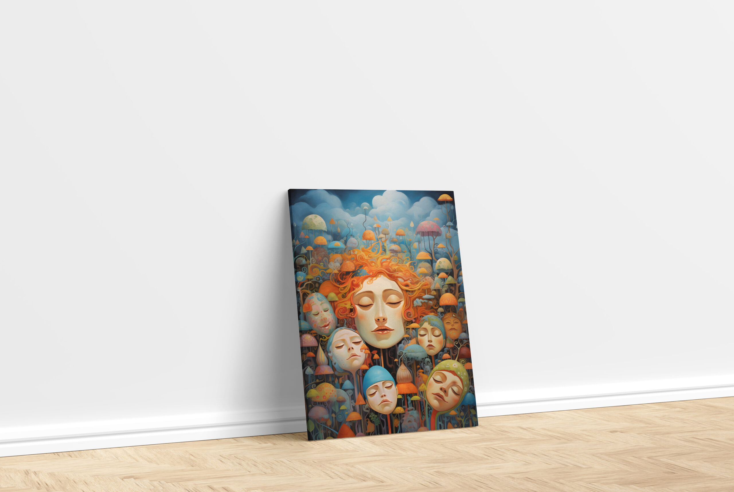 raxxa Canva: Whimsical Falling asleep 2