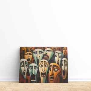 raxxa Canva: Whimsical Fear Concert Emotional 1