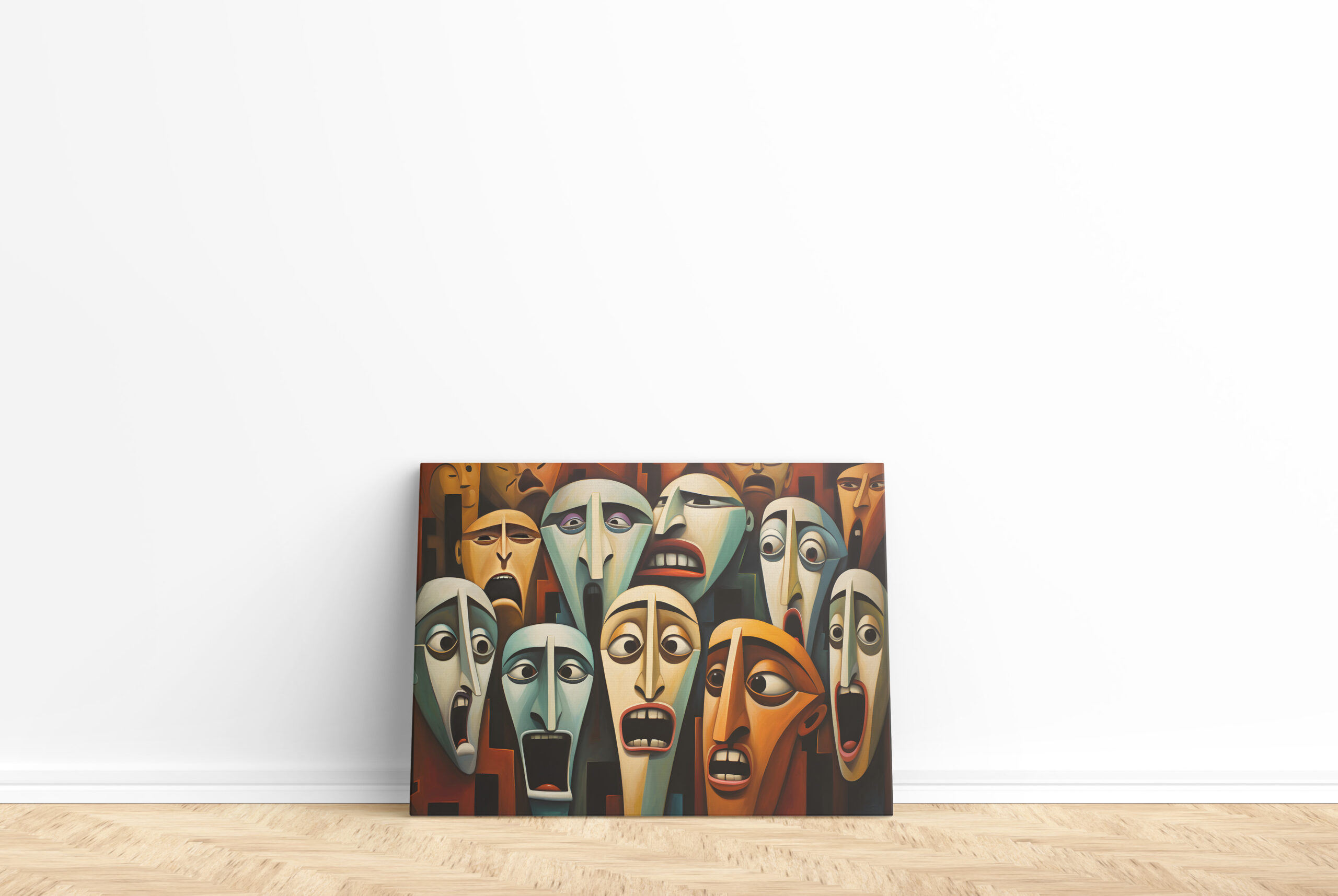 raxxa Canva: Whimsical Fear Concert Emotional 1