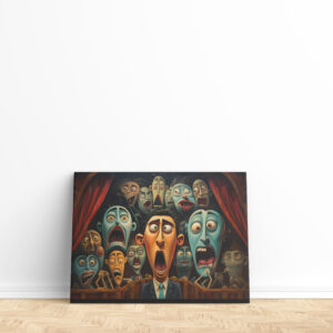 raxxa Canva: Whimsical Fear Concert Emotional 3