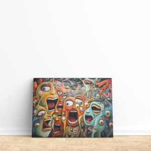 raxxa Canva: Whimsical Fear Concert Emotional 5