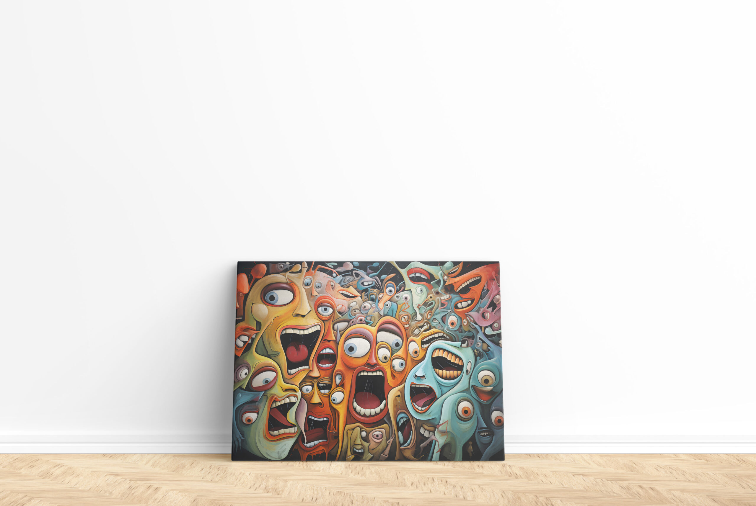 raxxa Canva: Whimsical Fear Concert Emotional 5