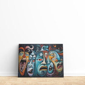 raxxa Canva: Whimsical Fear Concert Emotional 7