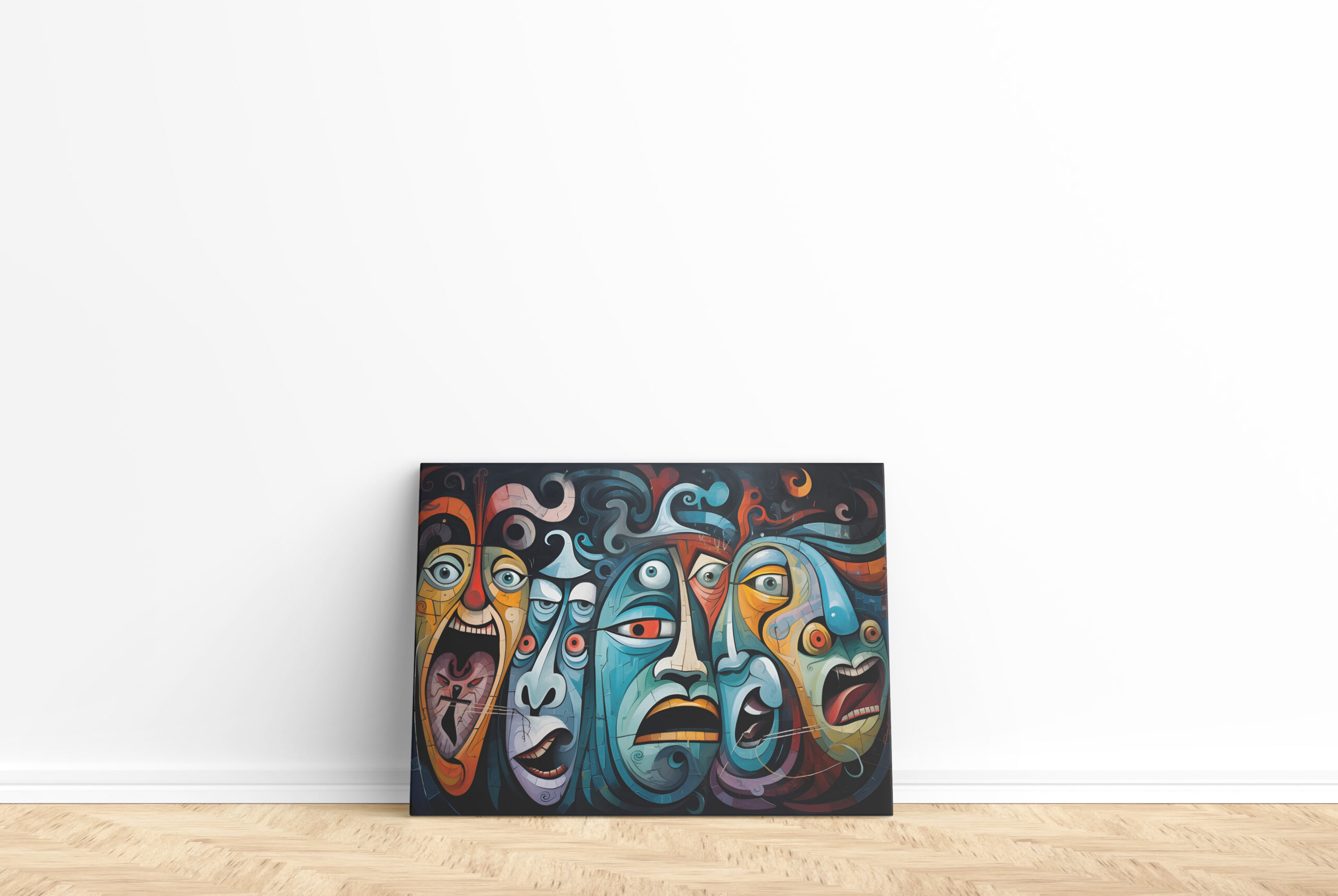 raxxa Canva: Whimsical Fear Concert Emotional 7