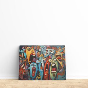 raxxa Canva: Whimsical Fear Concert Emotional 8