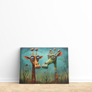 raxxa Canva: Whimsical Giraffen