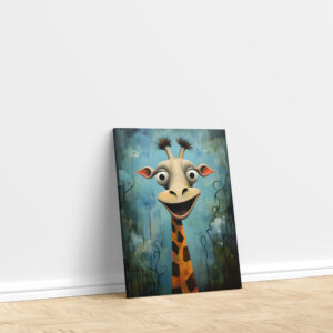 raxxa Canva: Whimsical Funny Giraffe