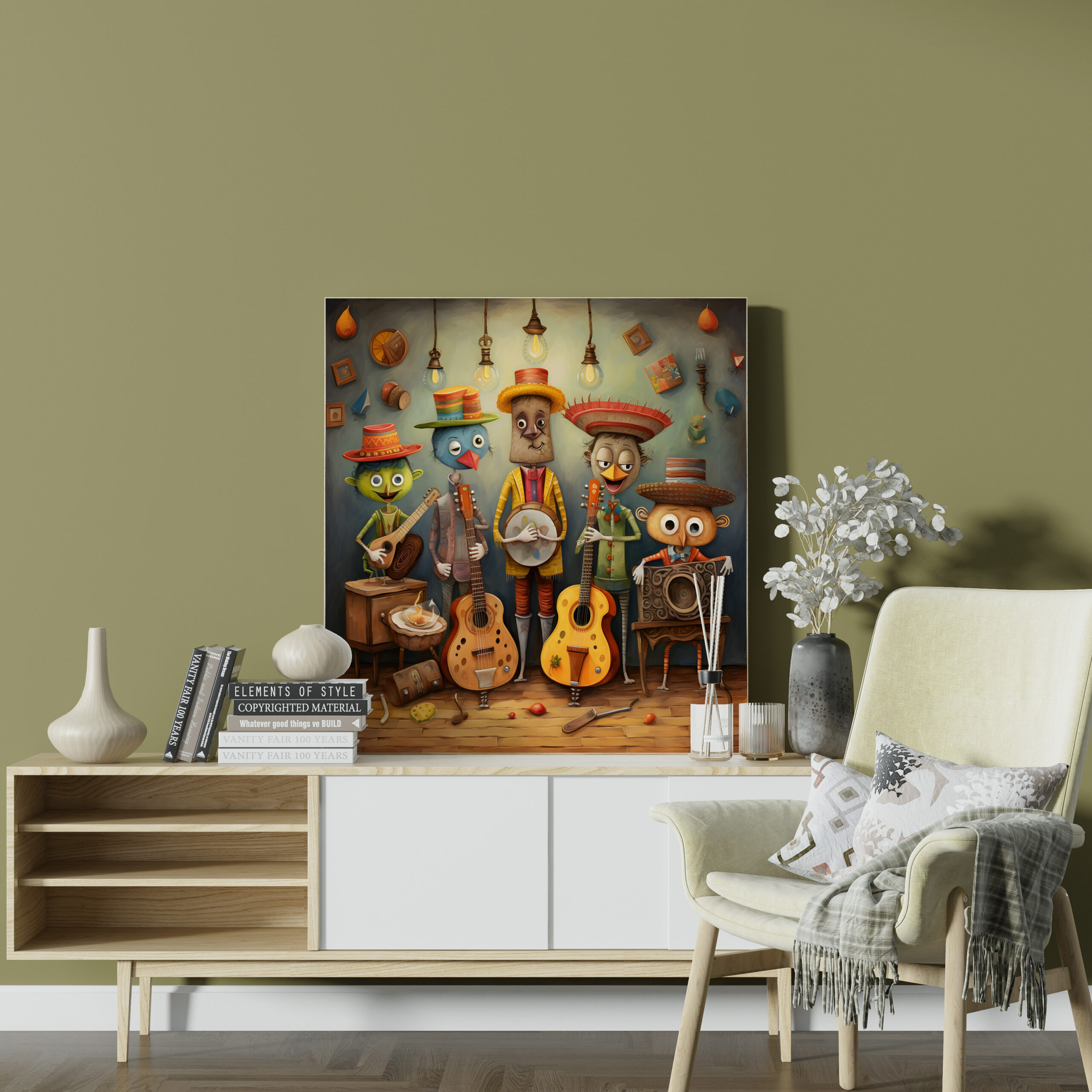 raxxa Canva: Whimsical Country Western Band 1 - immagine 2