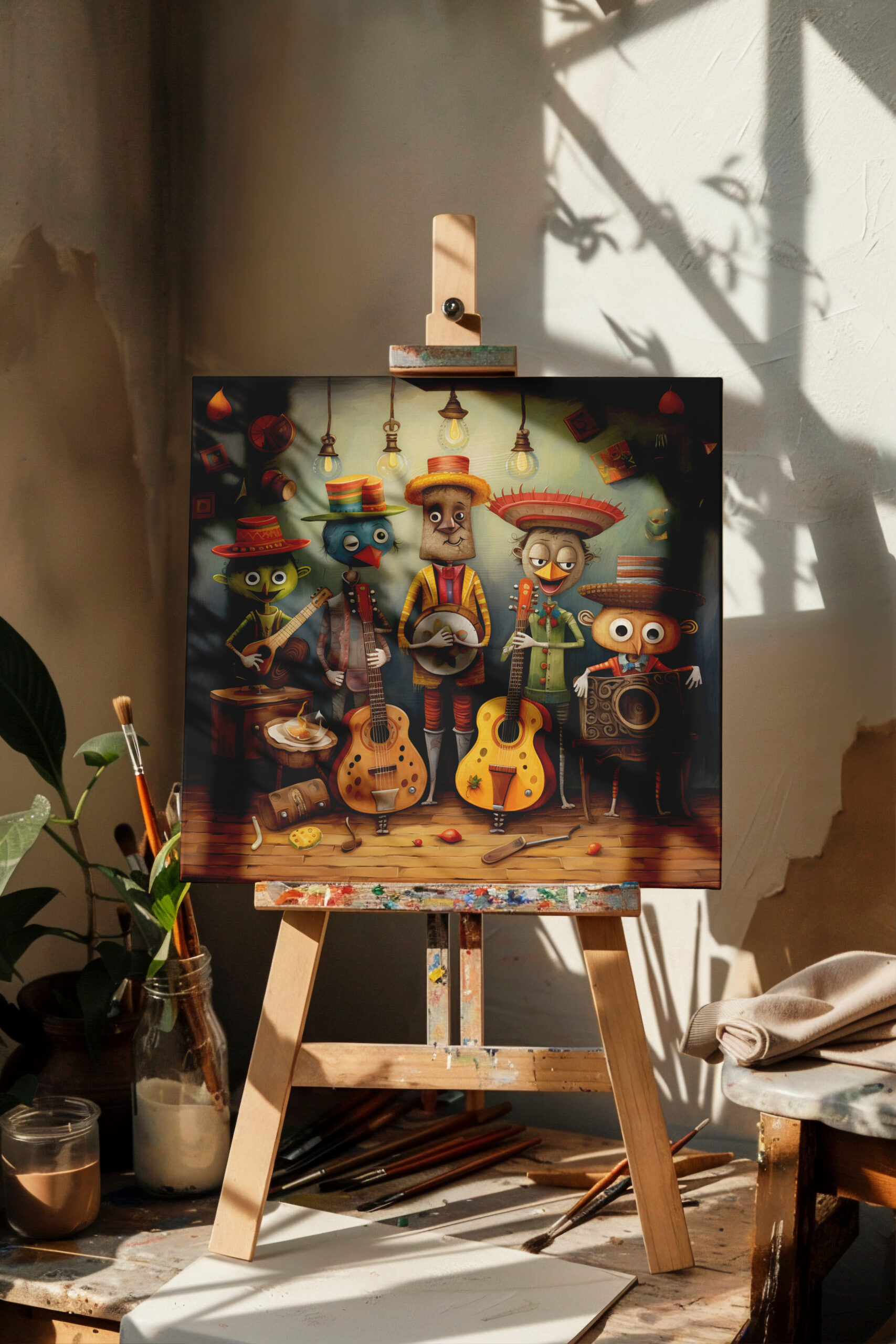 raxxa Canva: Whimsical Country Western Band 1 - immagine 3
